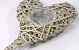 Heart Willow L40cm grey