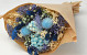 Dried Flower Bouquet Blue 40cm