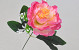 Artificial Peony Dark Pink 38cm 