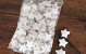 Kokos Star Weiß 3cm 100Stck 