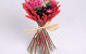 Bouquet Séchée d10cm rose
