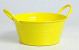 Zinc bowl Yellow