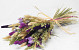 Droogbloemen Boeket Paars Naturel 55cm