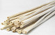 Jute Stick Gebleicht 1m 25pcs