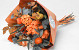 Trockenblumenstrauß Orange