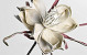 Foam Bloem Grijs, D 20cm