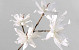 Foam Flower Spray White 85cm 