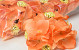 Hydrangea Head Orange D14cm 