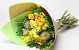Dried Flower Bouquet Yellow 40cm
