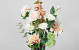 Kunstbloemen Boeket Perzik