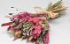 Dried Flower Bouquet Natural/Pink 55cm