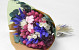 Droogbloemen Boeket Paars 40cm