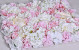 Blumen Paneele 60x40cm Weiss-Rosa