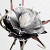 Foam Bloem Zwart, D 20cm