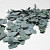 Eucalyptus Cinerea Blauw-Groen 65cm
